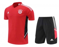 2022-2023 Bayern München Red Thailand Training Soccer Uniform-4627