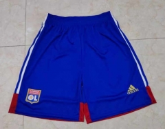 2022-2023 Olympique Lyonnais Blue Thailand Soccer Shorts-6794