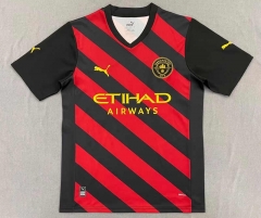 2022-2023 Manchester City Away Red&Black Thailand Soccer Jersey AAA-817