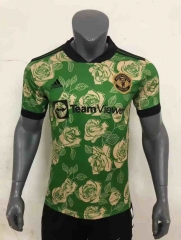 2022-2023 Manchester United Green Thailand Training Jersey AAA-416