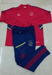 2023-2023 Ajax Red Thailand Soccer Tracksuit-411