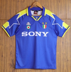 Retro Version 95-96 Juventus Blue Thailand Soccer Jersey AAA-SL