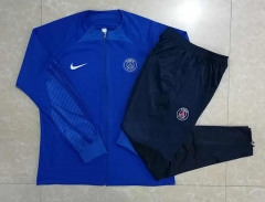 2022-2023 Paris SG Camouflage Blue Thailand Soccer Jacket Unifrom-815