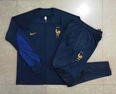 2022-2023 France Royal Blue Thailand Soccer Jacket Uniform-815