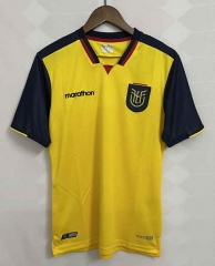 2022-2023 Ecuador Home Yellow Thailand Soccer Jersey AAA-9171