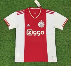2022-2023 Ajax Home Red Thailand Soccer Jersey AAA-403