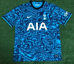 2022-2023 Tottenham Hotspur Blue Thailand Training Soccer Jersey AAA-403
