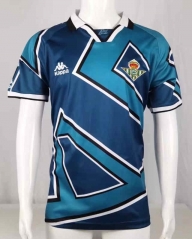 Retro Version 95-97 Real Betis Away Blue Thailand Soccer Jersey-503