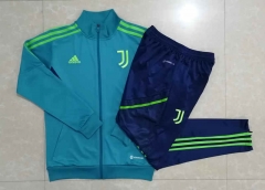 2022-2023 Juventus Green Thailand Soccer Jacket Uniform-815