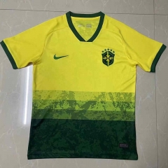 2022-2023 Brazil Yellow &Green Thailand Soccer Jersey AAA-809