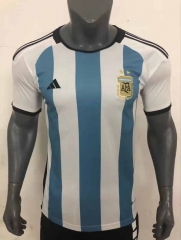2022-2023 Argentina Home Blue&White Thailand Soccer Jersey AAA-416