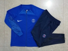 2022-2023 Paris SG Camouflage Blue Thailand Soccer Jacket Unifrom-815