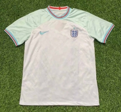 2022-2023 Special Version England Away White&Green Thailand Soccer Jersey AAA-305