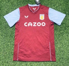 2022-2023 Aston Villa Home Red Thailand Soccer Jersey AAA-305