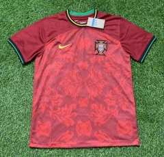 2022-2023 Portugal Home Red Thailand Soccer Jersey AAA-305