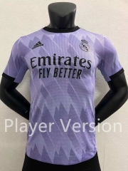 Player Version 2022-2023 Real Madrid Away Purple Thailand Soccer Jersey AAA-2016