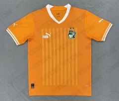 2022-2023 Cote d'Ivoire Home Orange Thailand Soccer Jersey AAA-4952