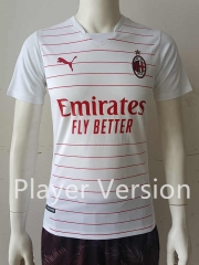 Player Version 2022-2023 AC Milan Away White Thailand Soccer Jersey AAA-807