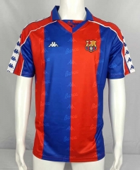 Retro Version 92-95 Barcelona Home Red&Blue Thailand Soccer Jersey AAA-503