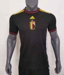 2022-2023 Belgium Away Black Thailand Soccer Jersey AAA-416