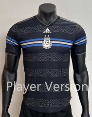 Player Version 2022-2023 Argentina Black Thailand Soccer Jersey AAA-2851