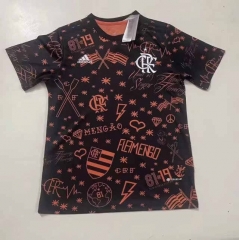 2022-2023 Special Version Flamengo Black&Orange Thailand Soccer Jersey AAA-6032