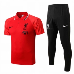 2022-2023 Liverpool Red Thailand Polo Uniform-815