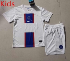 2022-2023 Paris SG Away White Kid/Youth Soccer Uniform-507