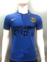 2022-2023 Barcelona Blue Thailand Polo Shirt-2044