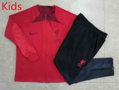 2022-2023 Liverpool Red Kids/Youth Soccer Jacket Uniform-815
