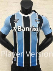 Player Version 2022-2023 Grêmio FBPA Home Blue&Black Thailand Soccer Jersey AAA-888