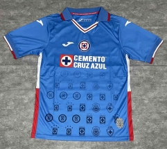 2022-2023 Cruz Azul Home Blue Thailand Soccer Jersey AAA-3066