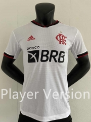Player Version 2022-2023 Flamengo Away White Thailand Soccer Jersey AAA-2016