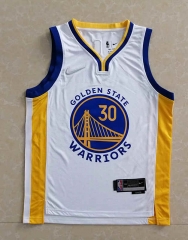 2022-2023 Hot-press Golden State Warriors White #30 NBA Jersey-815