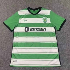 2022-2023 Sporting Clube de Portugal Home White and Green Thailand Soccer Jersey AAA-512