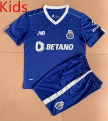 2022-2023 Porto 2nd Away Blue Kids/Youth Soccer Uniform-507