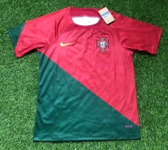 2022-2023 Portugal Home Red&Green Thailand Soccer Jersey AAA-305