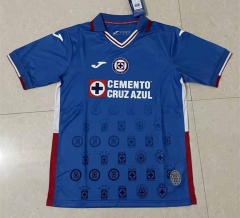 2022-2023 Cruz Azul Home Blue Thailand Soccer Jersey AAA-818