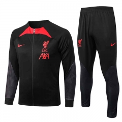 2022-2023 Liverpool Black Thailand Soccer Jacket Uniform-815