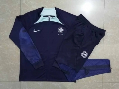 2022-2023 Inter Milan Royal Blue Thailand Soccer Jacket Uniform -815