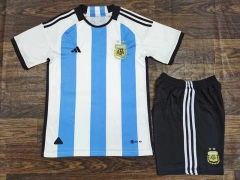 2022-2023 Argentina Home Blue&White Soccer Uniform-709