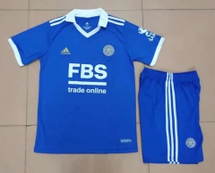 2022-2023 Leicester City Home Blue Soccer Unifrom-718