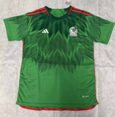 (S-4XL)2022-2023 Mexico Home Green Thailand Soccer Jersey AAA-809