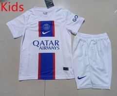 2022-2023 Paris SG Away White Kid/Youth Soccer Uniform-507