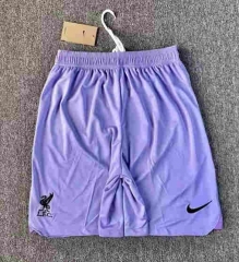 2022-2023 Liverpool Goalkeeper Purple Thailand Soccer Shorts-6794