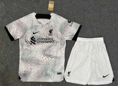 2022-2023 Liverpool Away White Soccer Uniform-GB