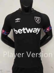 Player Version 2022-2023 West Ham United Away Royal Blue Thailand Soccer Jersey AAA