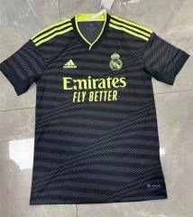 2022-2023 Real Madrid Away Black Thailand Soccer Jersey AAA-817