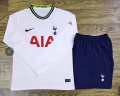 2022-2023 Tottenham Hotspur Home White LS Soccer Uniform-709