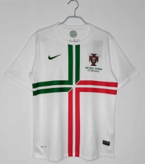 Retro Version 12-13 Portugal Away White Thailand Soccer Jersey AAA-C1046